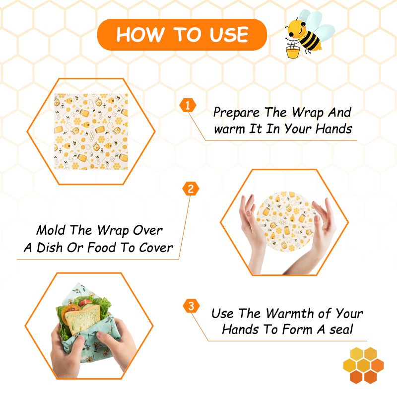 WEEDI 3Pack Reusable Beeswax W - Beeswax Food Wrap ulasan dan harga