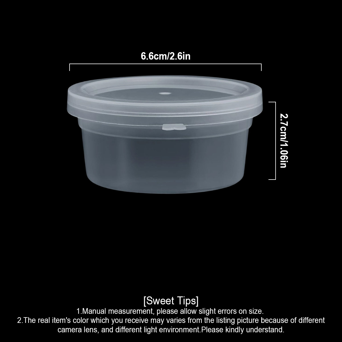 10/20/40 Pack Small Slime Cont - Food Storage Ideas ulasan dan harga