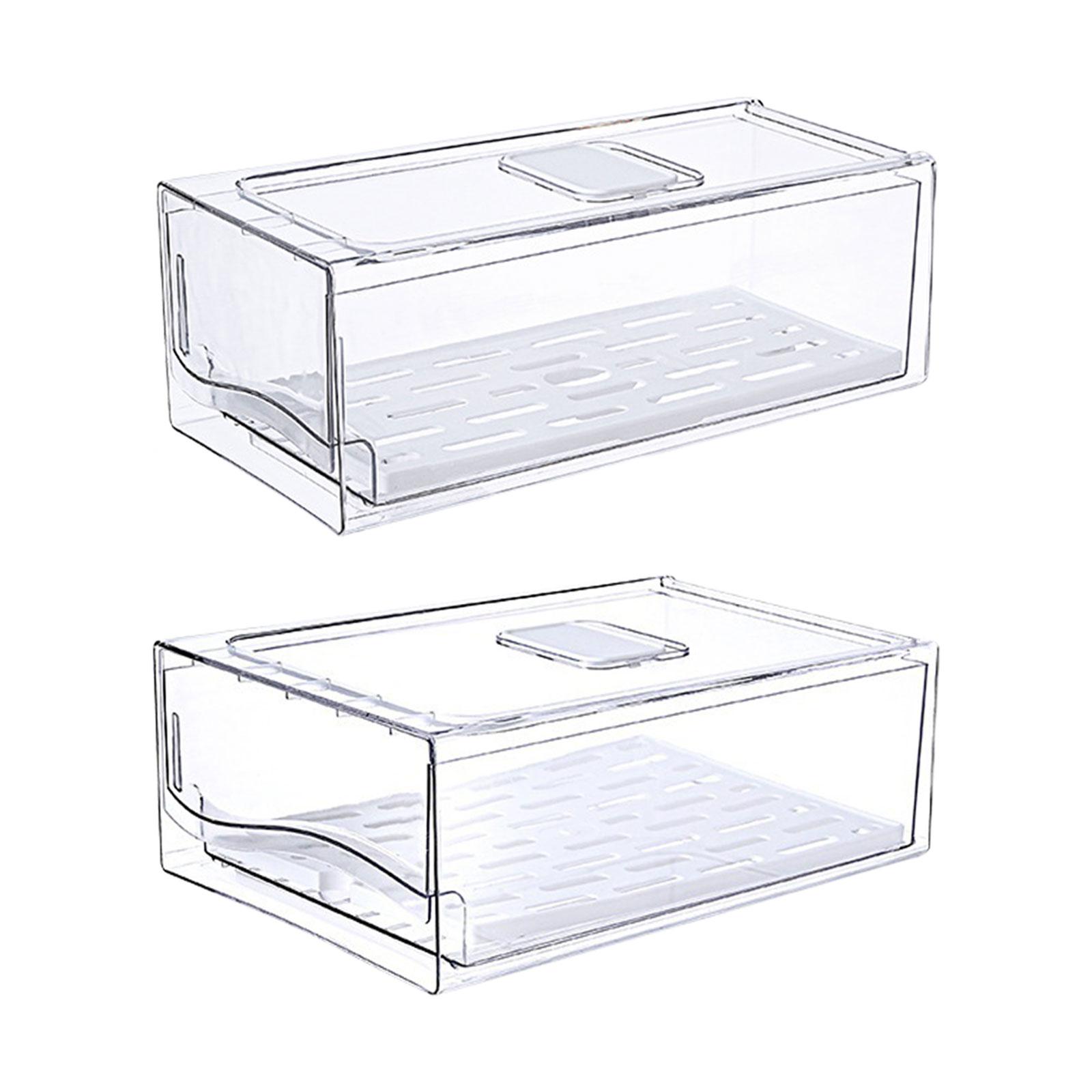 Fridge Drawer Bins Pantry Orga - Food Storage Without Pantry ulasan dan harga