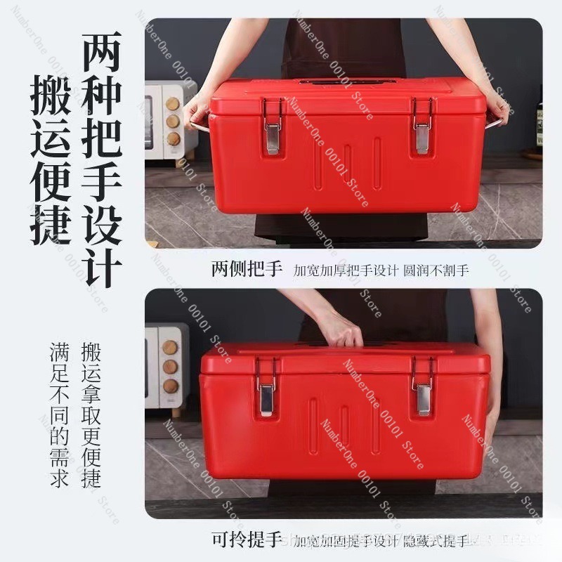 60L Stainless Steel Insulated  - Food Storage With Compartments ulasan dan harga