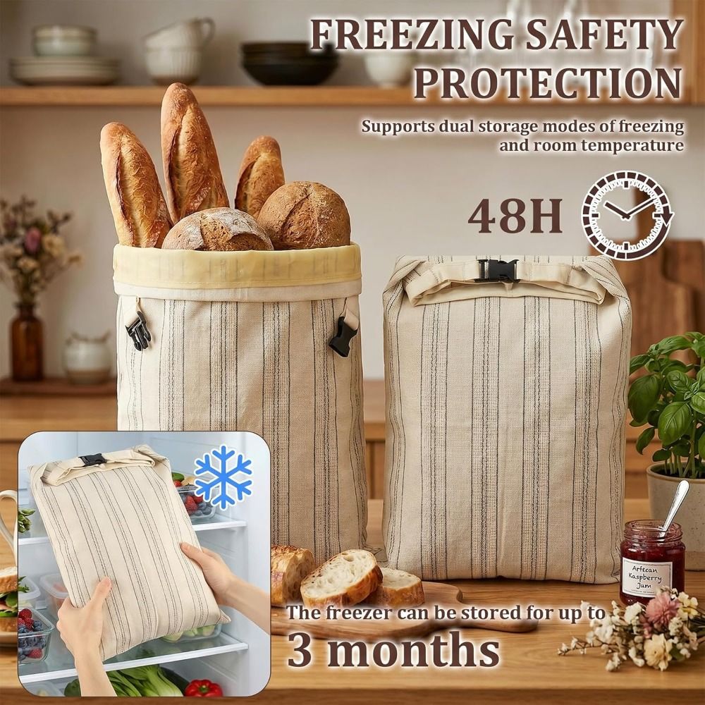 Reusable Beeswax Bread Bags Be - Beeswax Food Wrap ulasan dan harga