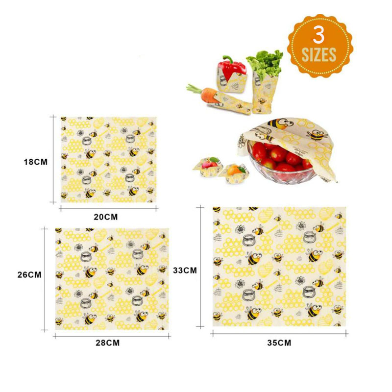 Reusable Organic Beeswax Cloth - Beeswax Food Wrap ulasan dan harga