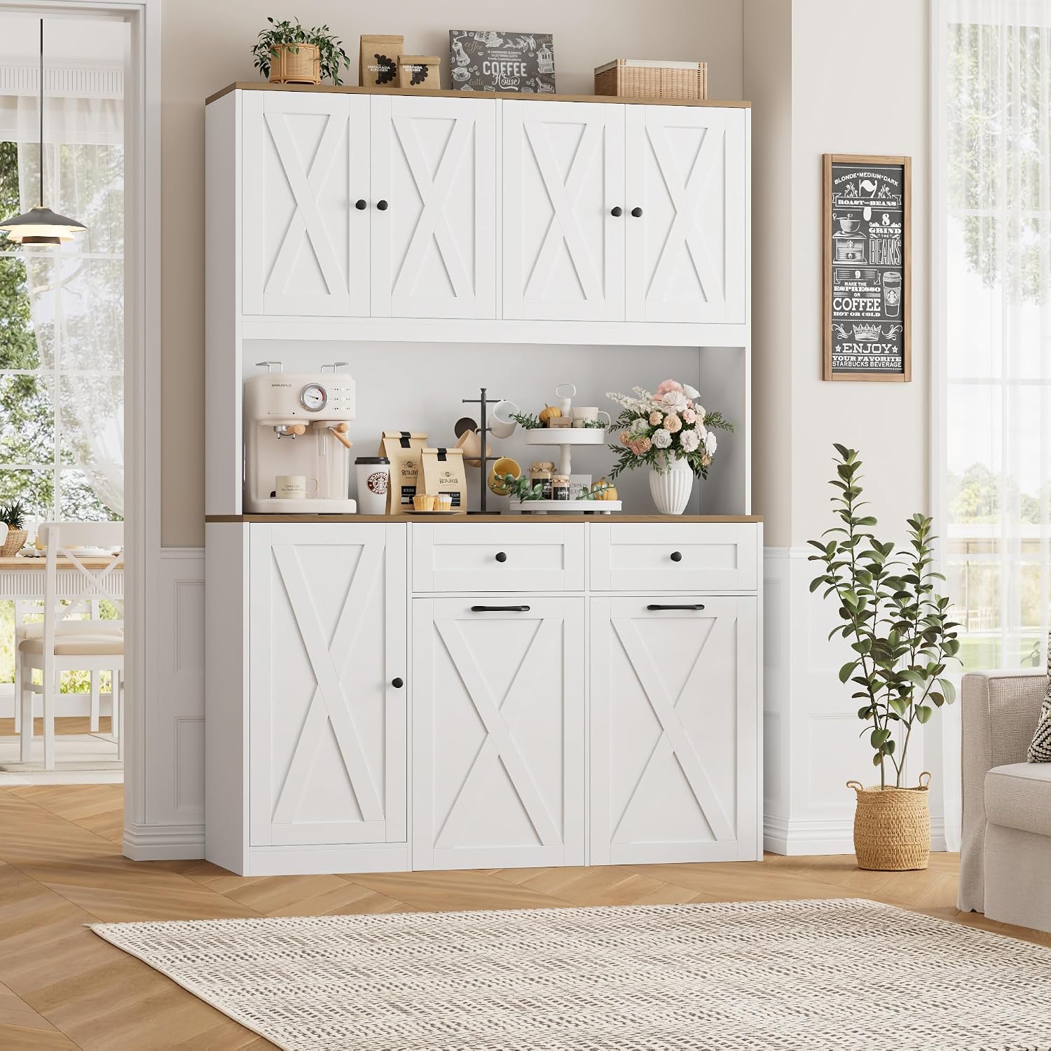 Kitchen Pantry Storage Cabinet - Food Storage Without Pantry ulasan dan harga