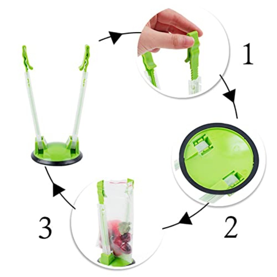 Baggy Rack - 8 Pack,Food Stora - Food Storage Ziploc Bags ulasan dan harga