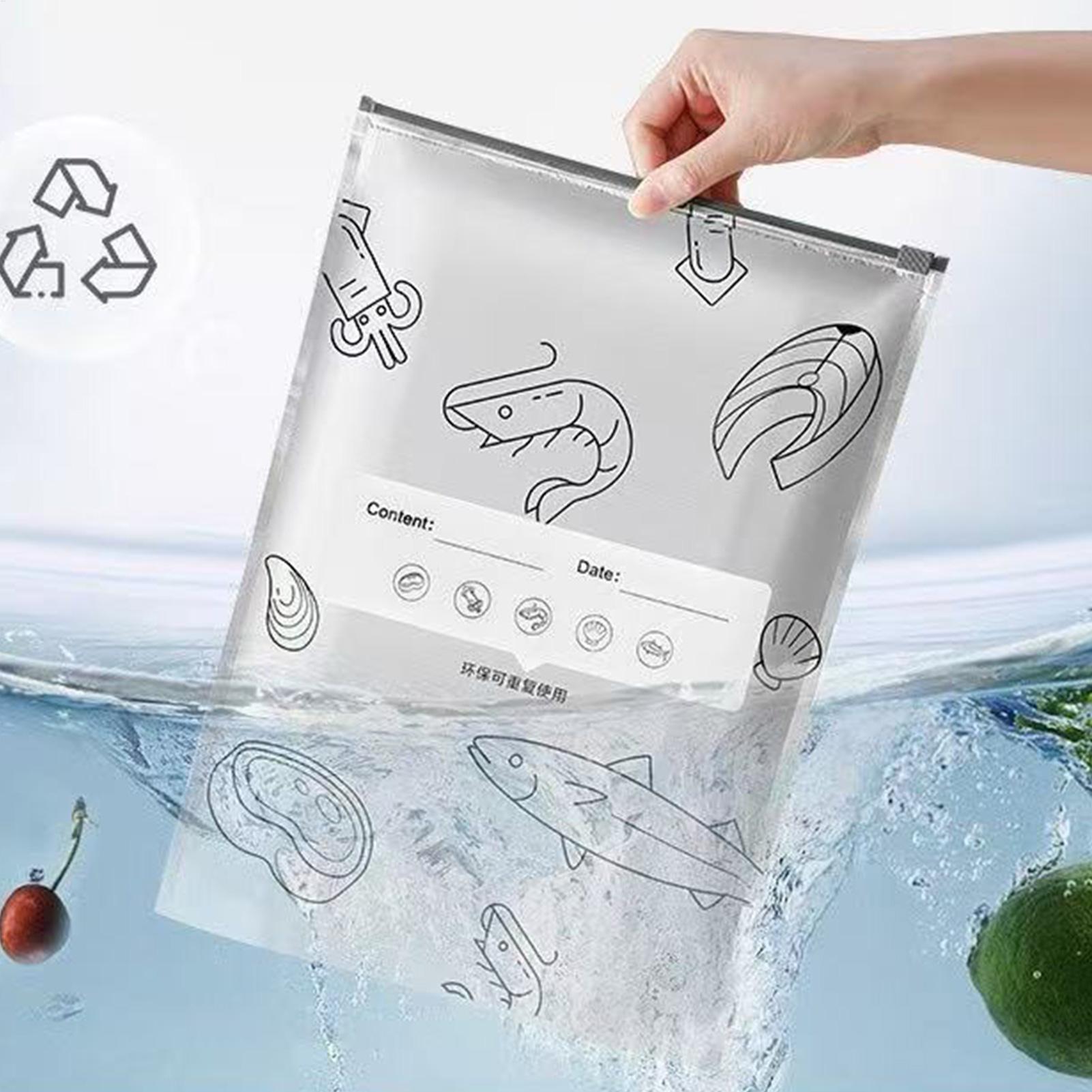 30pcs Aluminum Foil Food Bags  - Food Storage Ziploc Bags ulasan dan harga