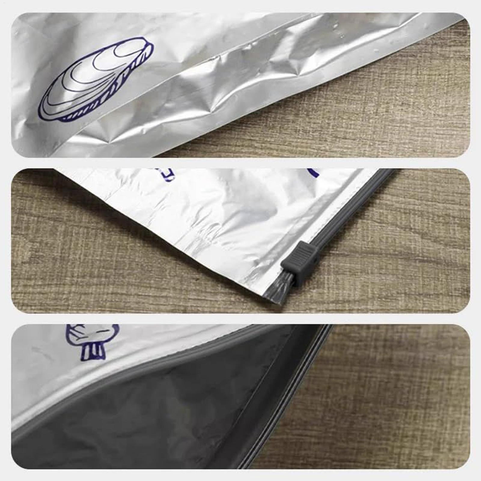 30pcs Aluminum Foil Food Bags  - Food Storage Ziploc Bags ulasan dan harga