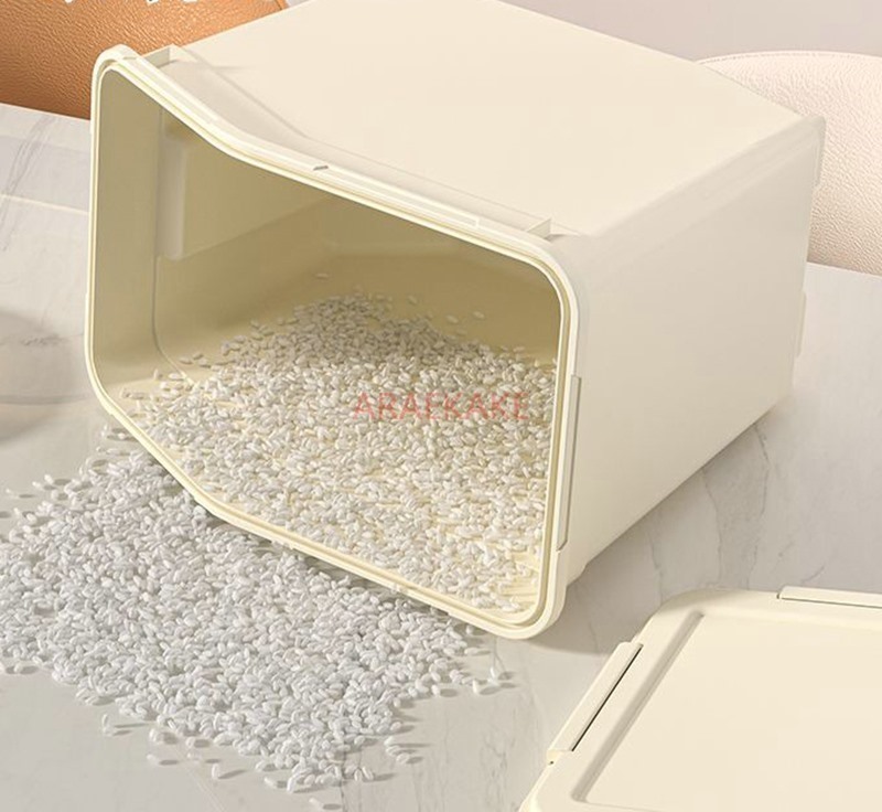 Pet food storage bucket, cat f - Food Storage Pet ulasan dan harga