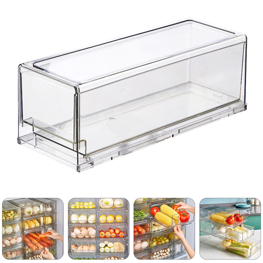 Refrigerator Organizer Storage - Food Storage Without Pantry ulasan dan harga