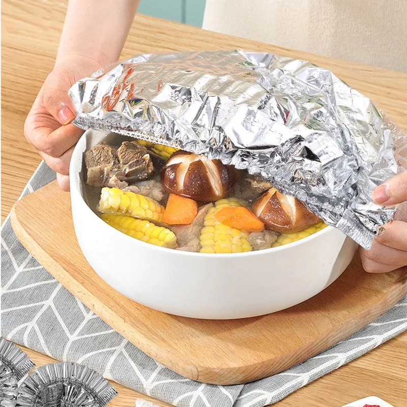 10/20PCS Aluminum Foil Cover H - Food Storage To Keep Warm ulasan dan harga