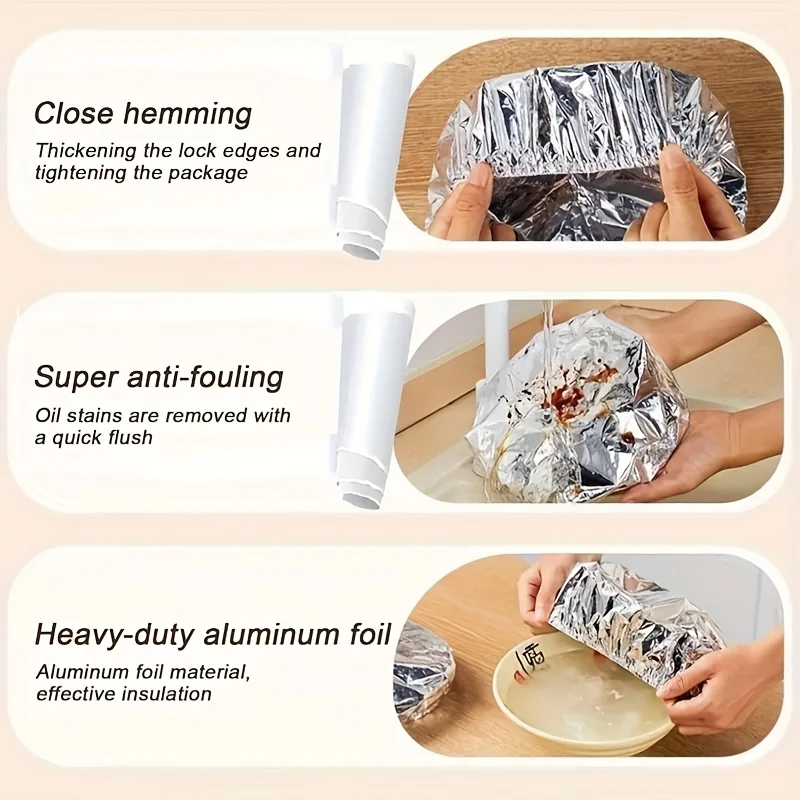 10/20PCS Aluminum Foil Cover H - Food Storage To Keep Warm ulasan dan harga