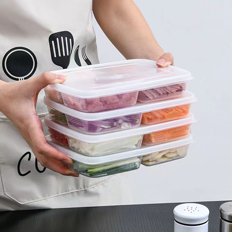 New【4 Grids Plastic Storage Bo - Food Storage Ideas ulasan dan harga