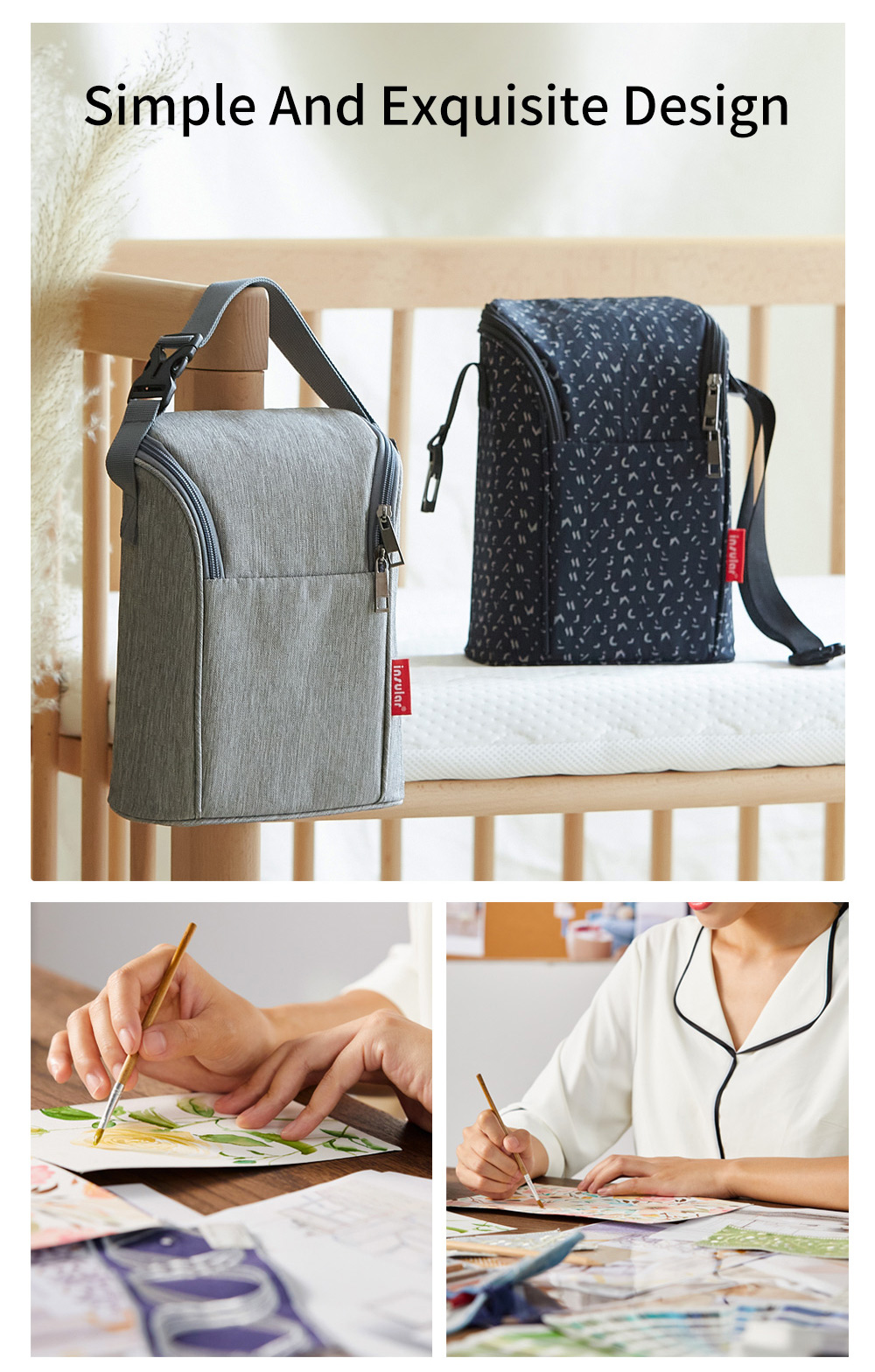 INSULAR Baby Thermal Bag Breas - Food Storage To Keep Warm ulasan dan harga