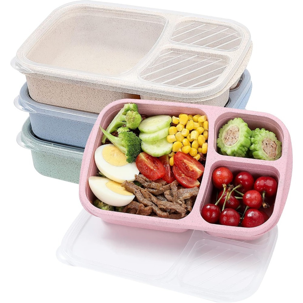 1 Bento Box Lunch Box for Kids - Food Storage With Compartments ulasan dan harga