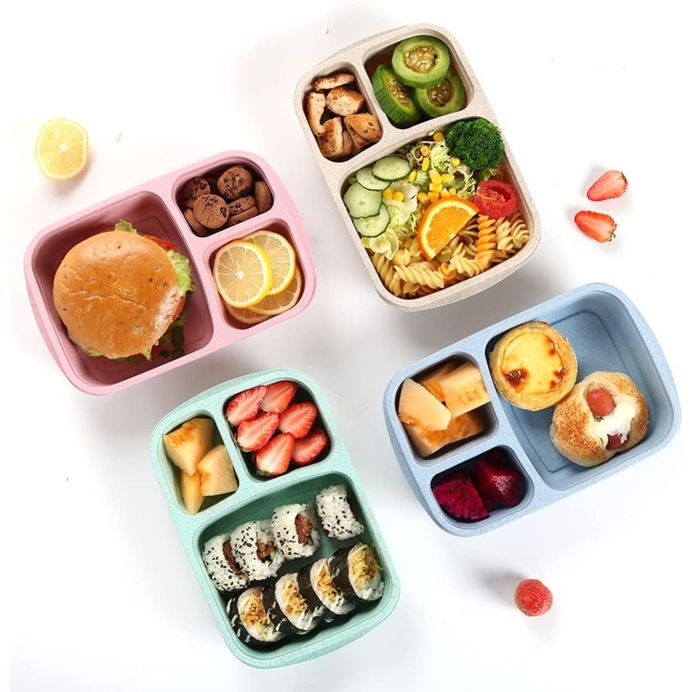 1 Bento Box Lunch Box for Kids - Food Storage With Compartments ulasan dan harga