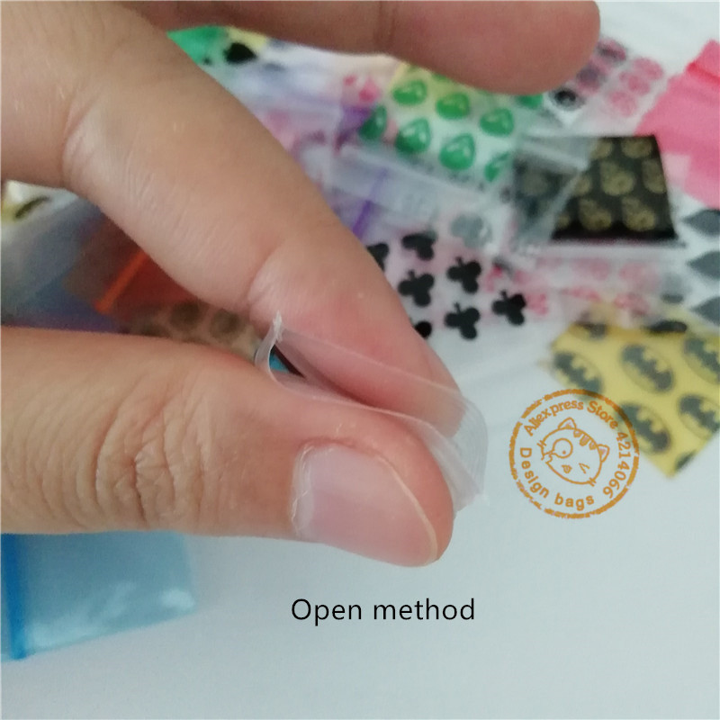 400 Baggies 4 Designs Zip lock - Food Storage Ziploc Bags ulasan dan harga
