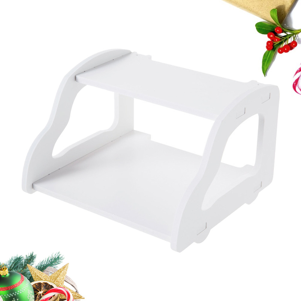 Wall Mount 2-Tier Router Shelf - Food Storage Rack ulasan dan harga