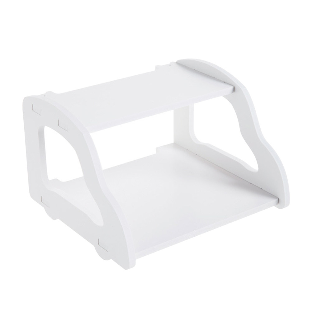 Wall Mount 2-Tier Router Shelf - Food Storage Rack ulasan dan harga