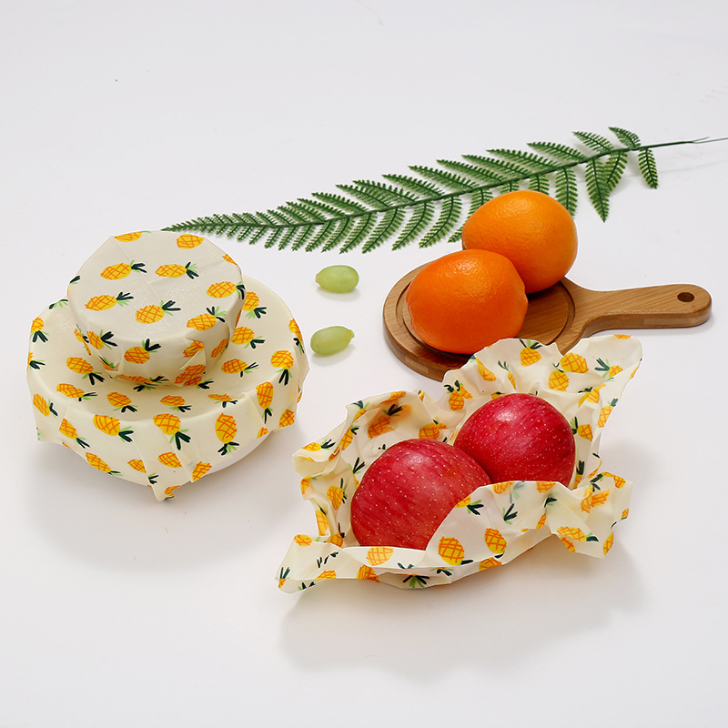 3/7 Pcs Beeswax Food Wraps Kit - Beeswax Food Wrap ulasan dan harga