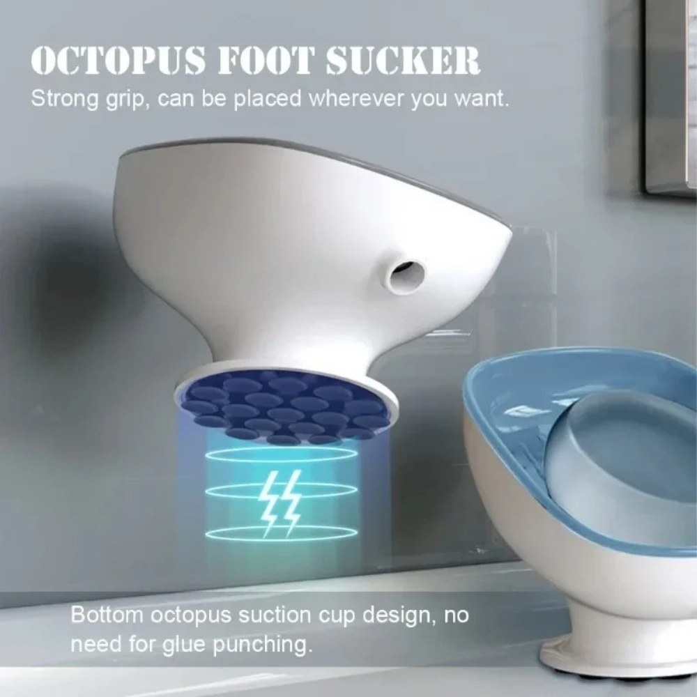 1pc Super Suction Cup Bathroom - Food Storage Rack ulasan dan harga