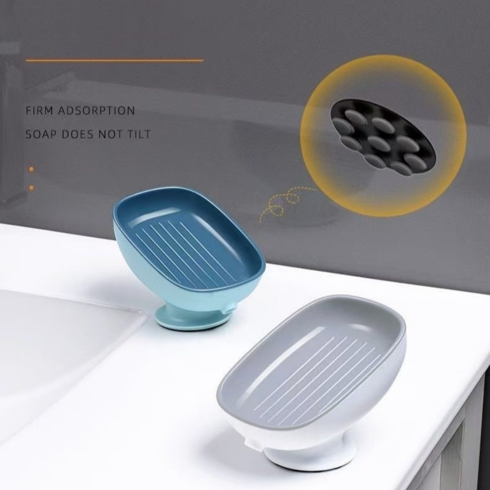 1pc Super Suction Cup Bathroom - Food Storage Rack ulasan dan harga