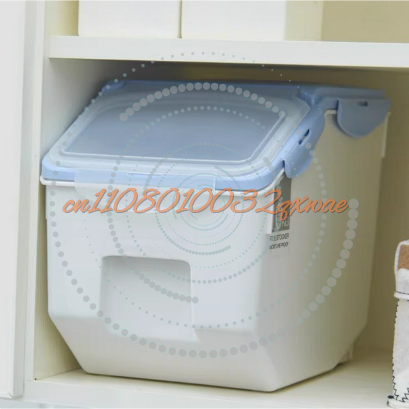 10/15kg Large Rice Tank Kitche - Food Storage Pet ulasan dan harga
