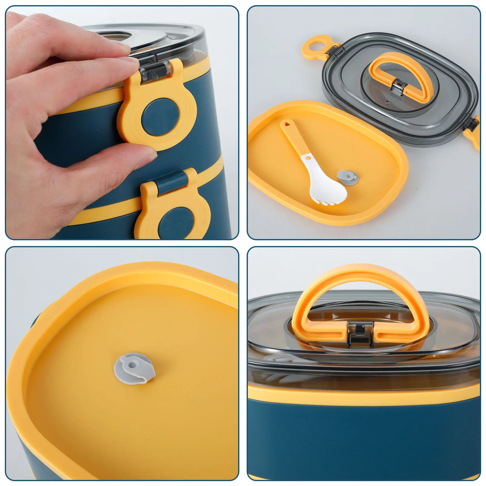 Portable adult lunch box 2000M - Food Storage To Keep Warm ulasan dan harga