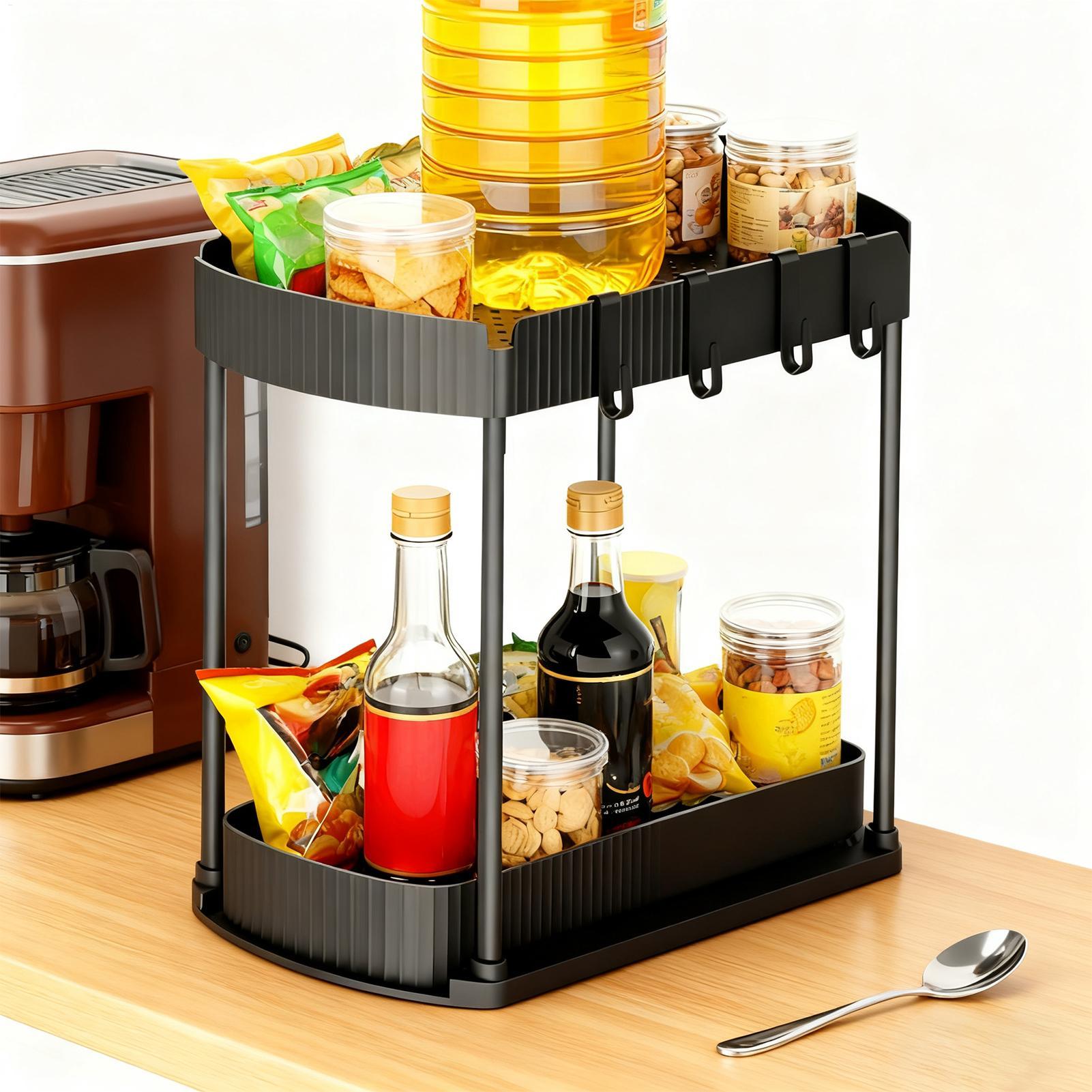 Under Kitchen Sink Organizer 2 - Food Storage Without Pantry ulasan dan harga