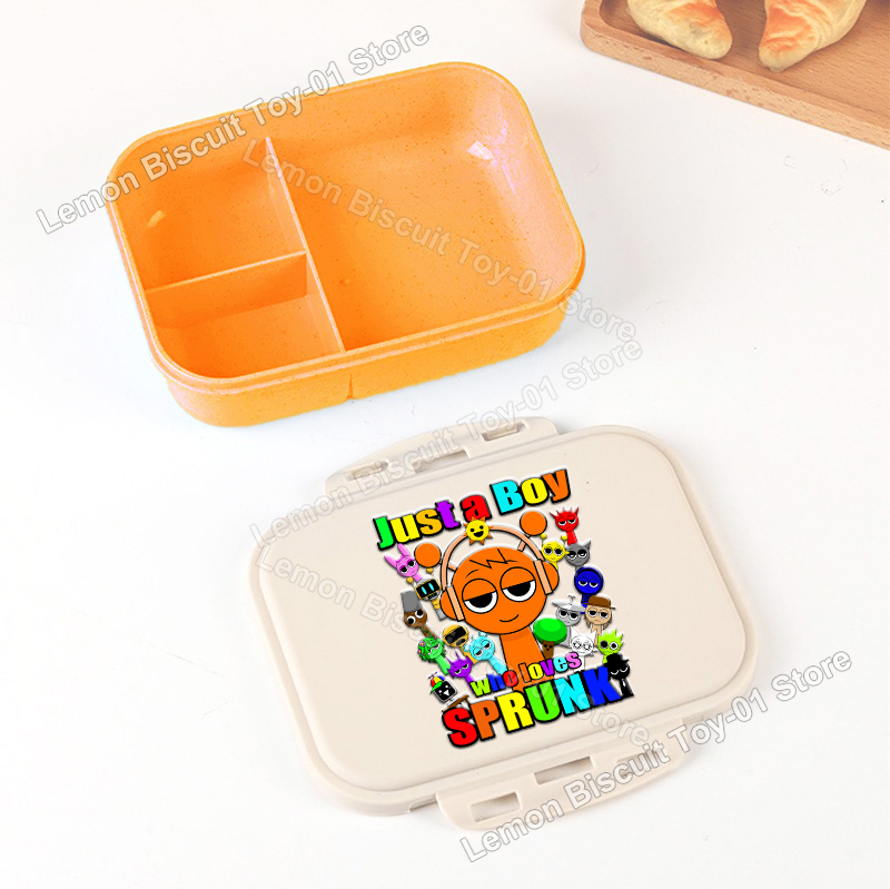 Sprunkis Series Portable Bento - Food Storage With Compartments ulasan dan harga