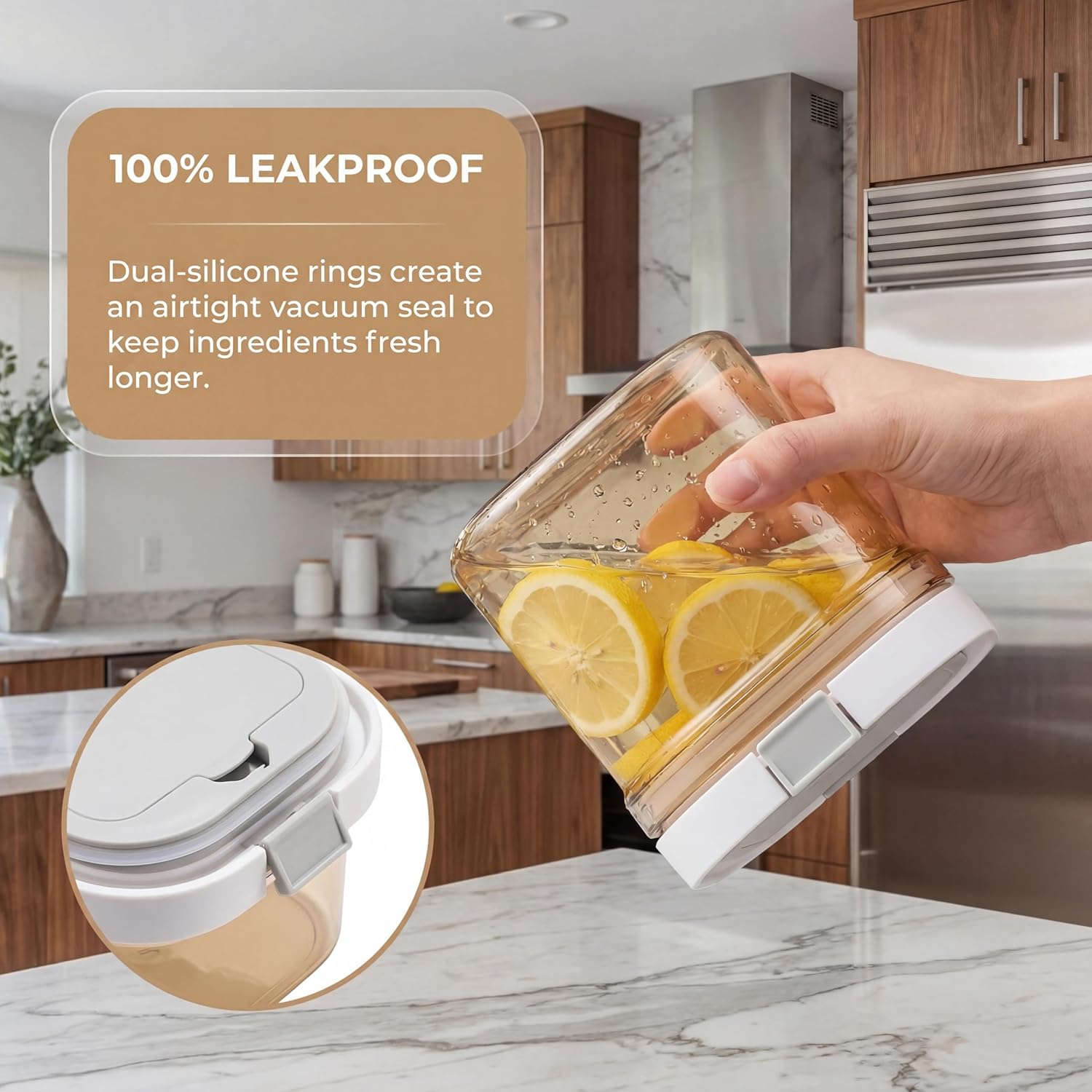 2pcs Coffee Canister with Scoo - Food Storage With Scoop ulasan dan harga