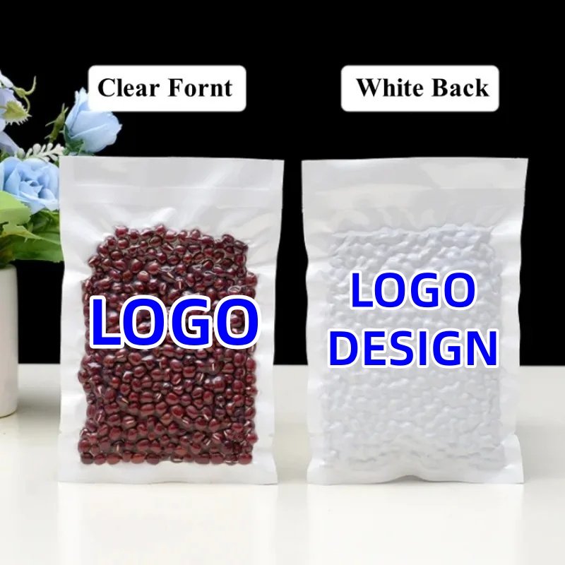 100PCS Open Top Clear White Va - Food Storage For Long Term ulasan dan harga