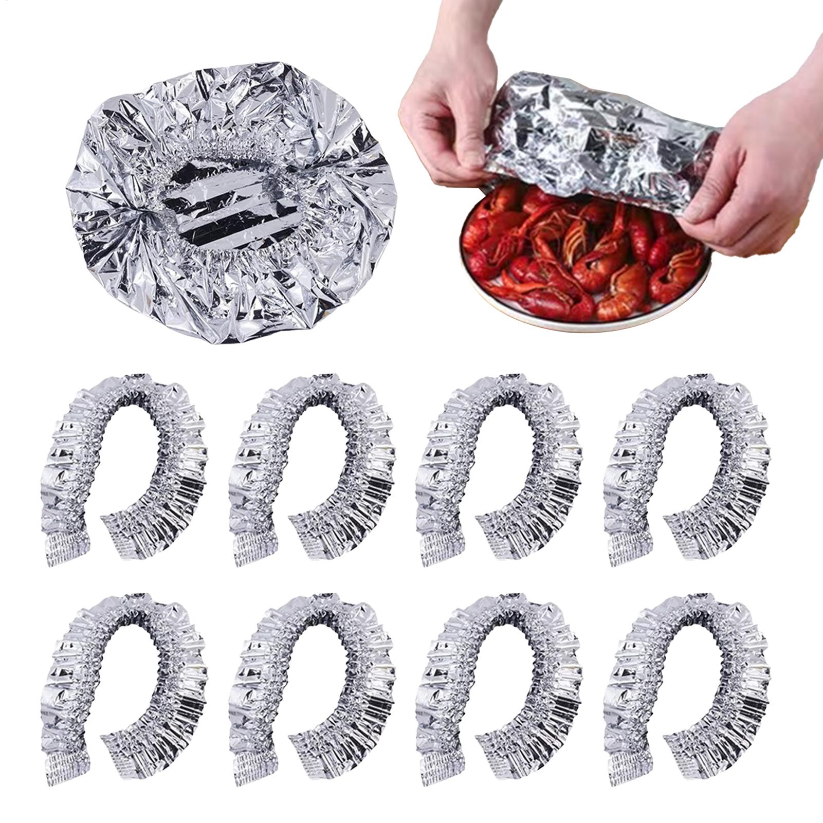 10pcs Repeatable Aluminum Foil - Food Storage To Keep Warm ulasan dan harga