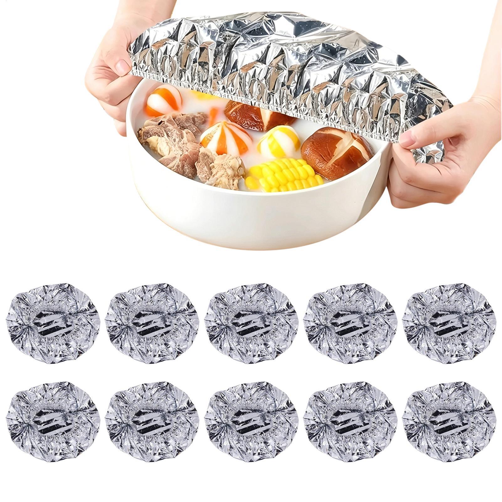 10pcs Repeatable Aluminum Foil - Food Storage To Keep Warm ulasan dan harga