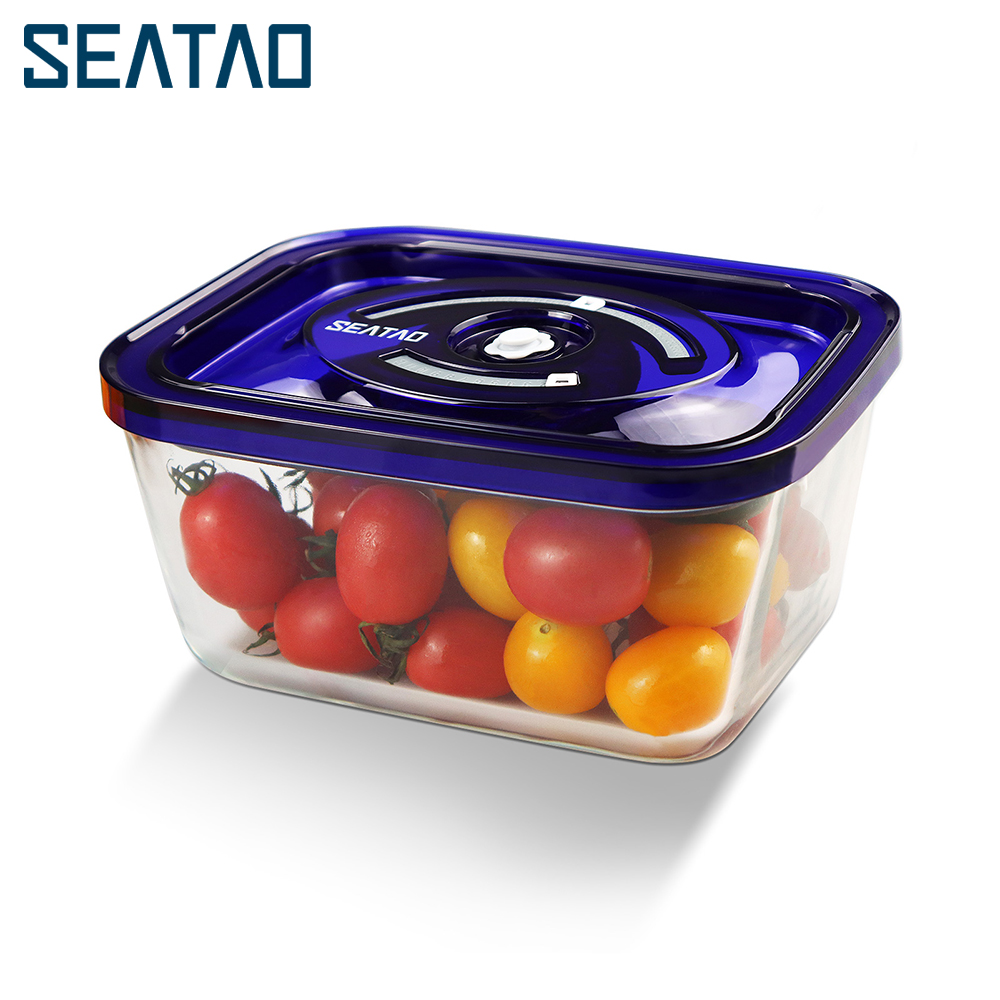 SEATAO Glass Food Storage Cont - Food Storage Containers Glass ulasan dan harga