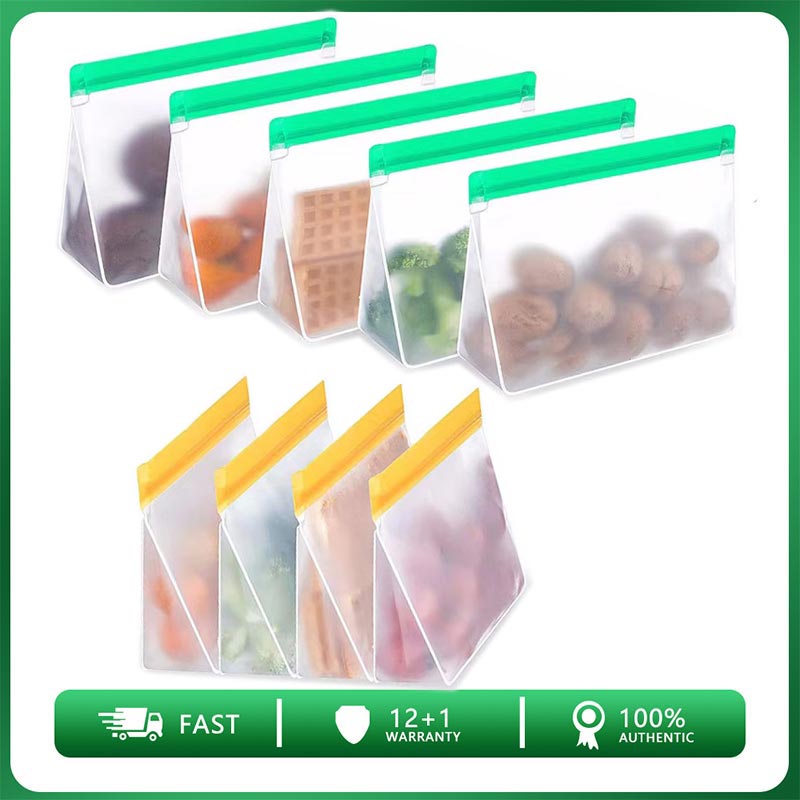 Reusable Food Storage Bag Upgr - Food Storage Ziploc Bags ulasan dan harga