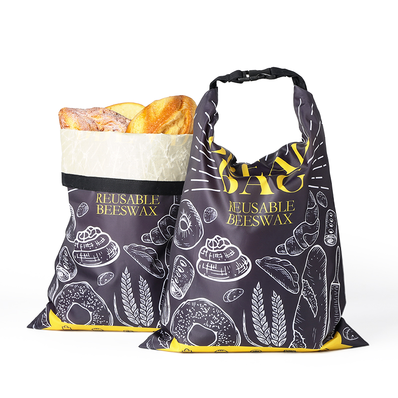 WEEDI Black Beeswax Bread Bag  - Beeswax Food Wrap ulasan dan harga